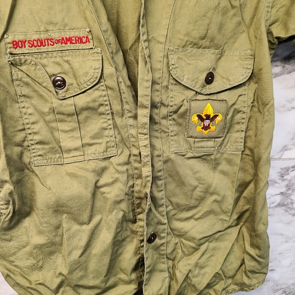 Boy Scouts of America Scouting Uniform Shirt S - Picture 6 of 6